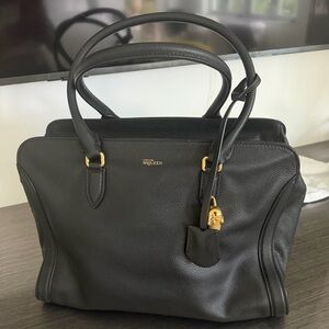 Alexander McQueen Padlock Zip around tote ideal for travel